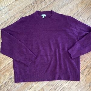 J. Crew Women’s Extra Soft Pullover Sweater size XXL